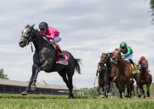 Winchester Farm Foaled & Raised CLASSIC Q wins G1 Just a Game S. at Saratoga